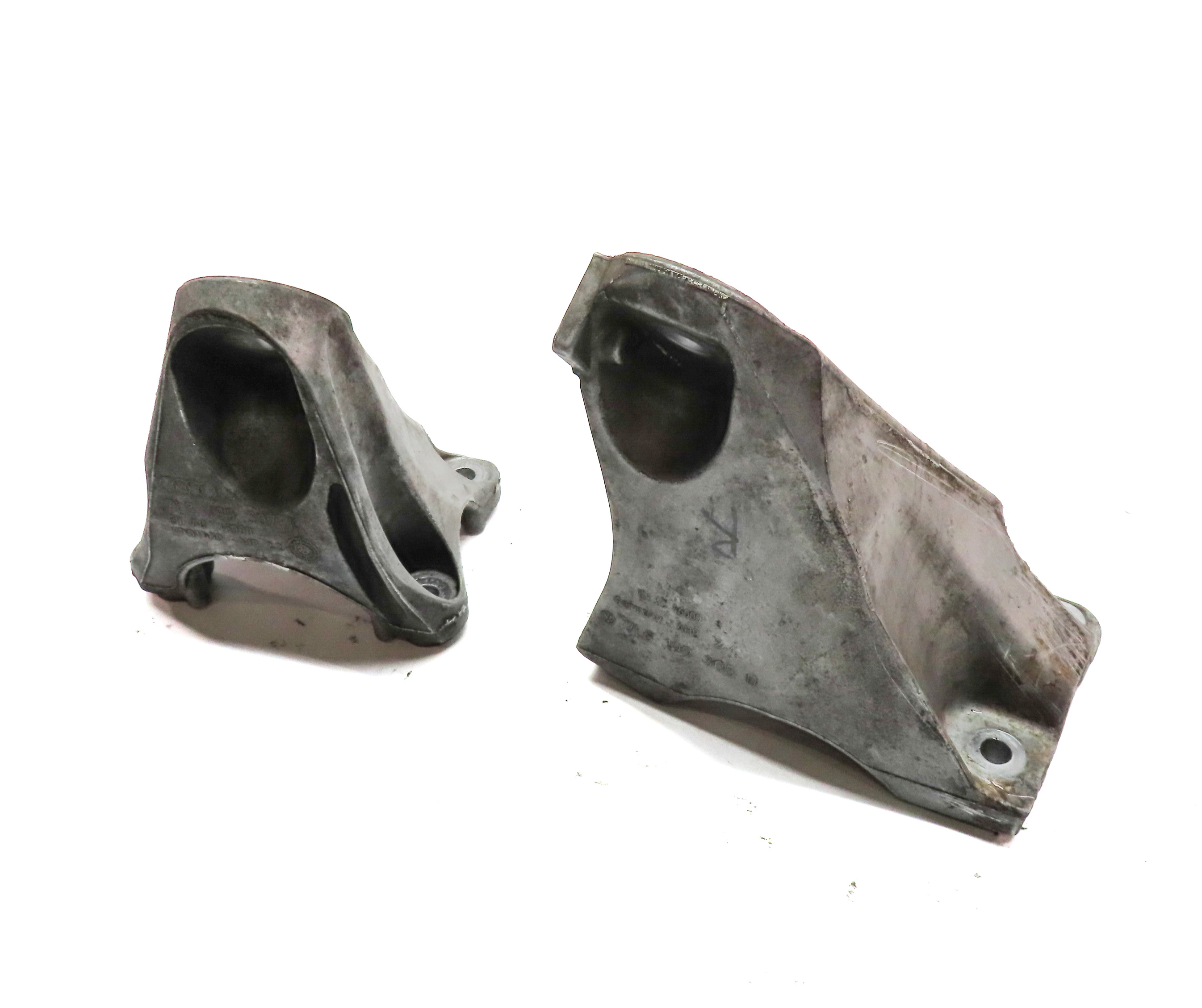 2014 AUDI Q7 (4L) 3.0L DIESEL (CNRB) LEFT & RIGHT ENGINE MOTOR MOUNT SET/2 — exact item pictured